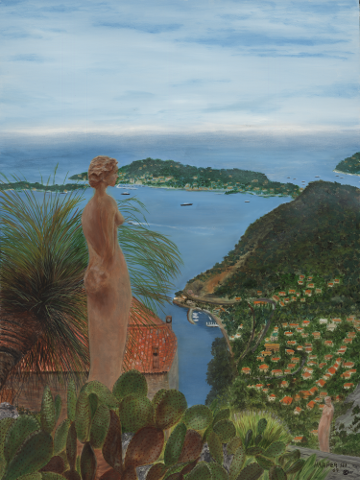 Eze on the Cote d' Azur