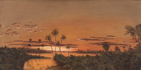 Evening After Sunset on Myakka River